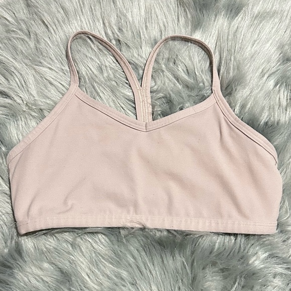 Athleta Accessories Athleta Girl Sport Take It Easy Bra Tan Size L2